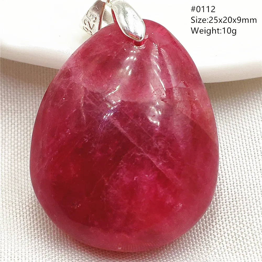 Red Rhodonite Pendant-ToShay.org