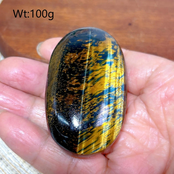 Blue Yellow Flash Tiger Eye-ToShay.org