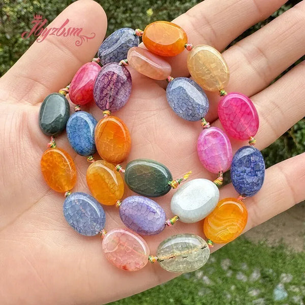 Mixed Cracked Agate Beads-ToShay.org