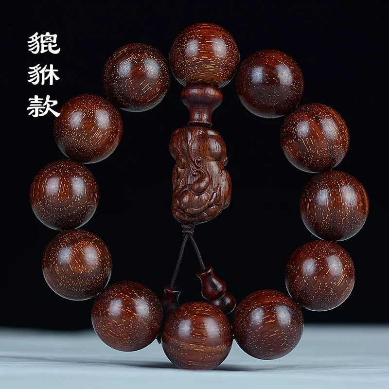 Red Sandalwood Pixiu Bracelet-ToShay.org