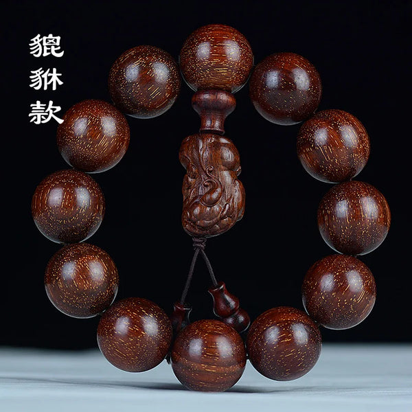 Red Sandalwood Pixiu Bracelet-ToShay.org