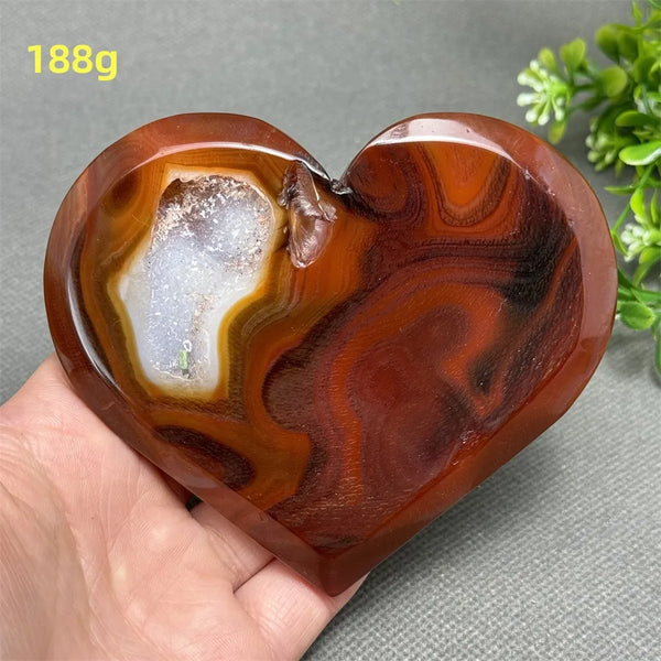 Red Agate Heart-ToShay.org