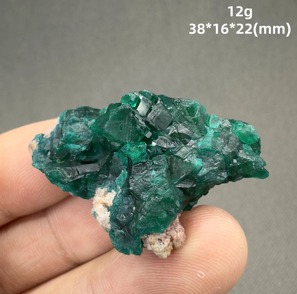 Green Dioptase Quartz-ToShay.org
