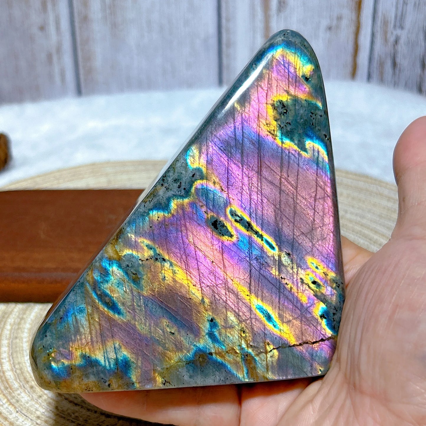 Blue Purple Labradorite-ToShay.org