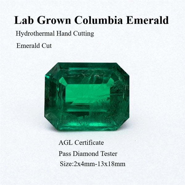 Green Faceted Emerald-ToShay.org