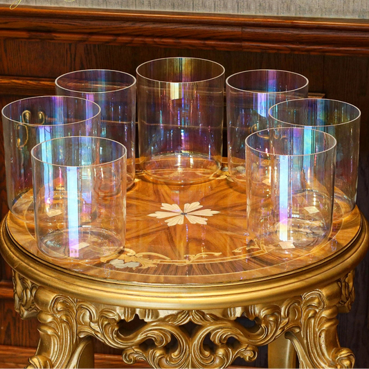 Clear Aurora Singing Bowl-ToShay.org