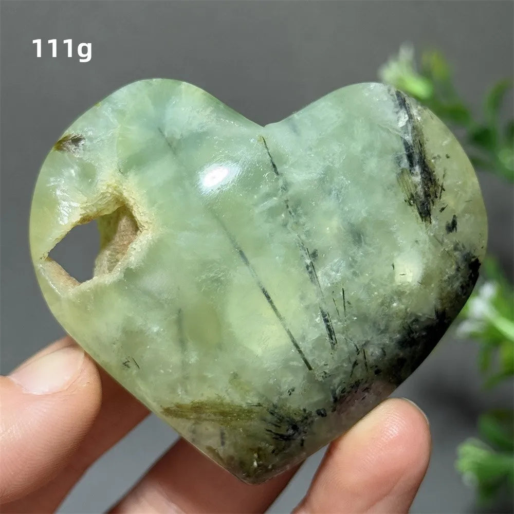Green Grape Agate Heart-ToShay.org