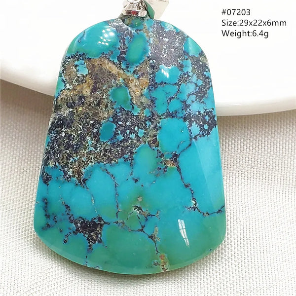 Green Turquoise Pendant-ToShay.org