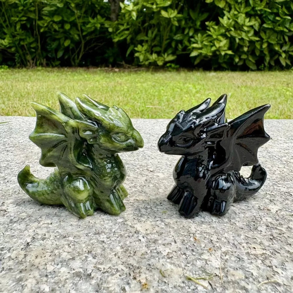 Mixed Crystal Winged Dragon-ToShay.org