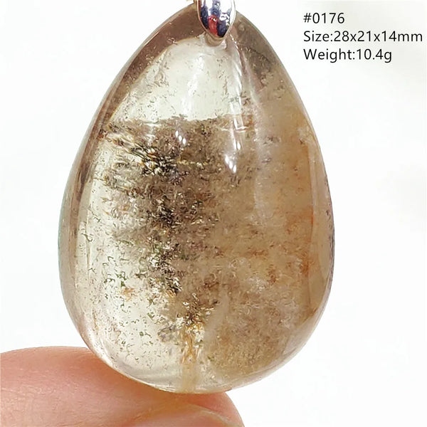 Green Phantom Quartz Pendant-ToShay.org
