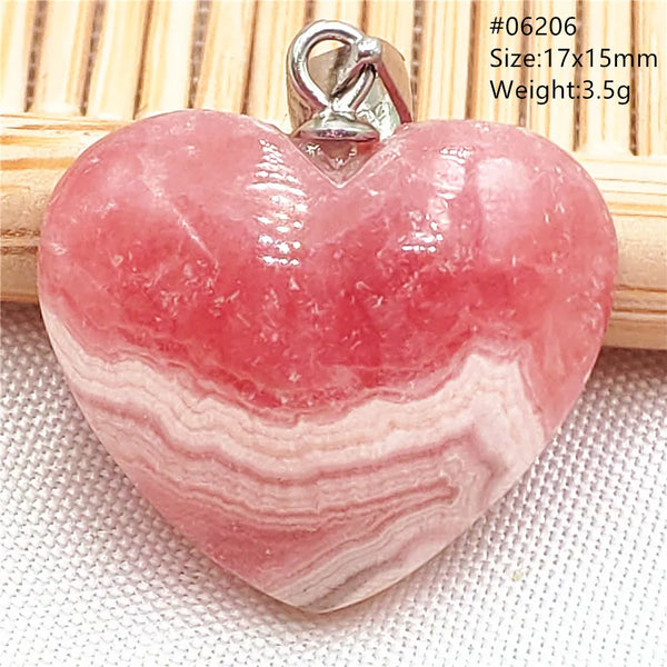 Red Rhodochrosite Pendant-ToShay.org