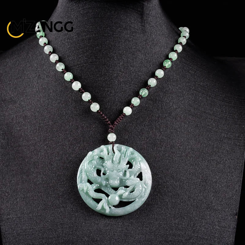 Blue Jadeite Nine Dragons-ToShay.org