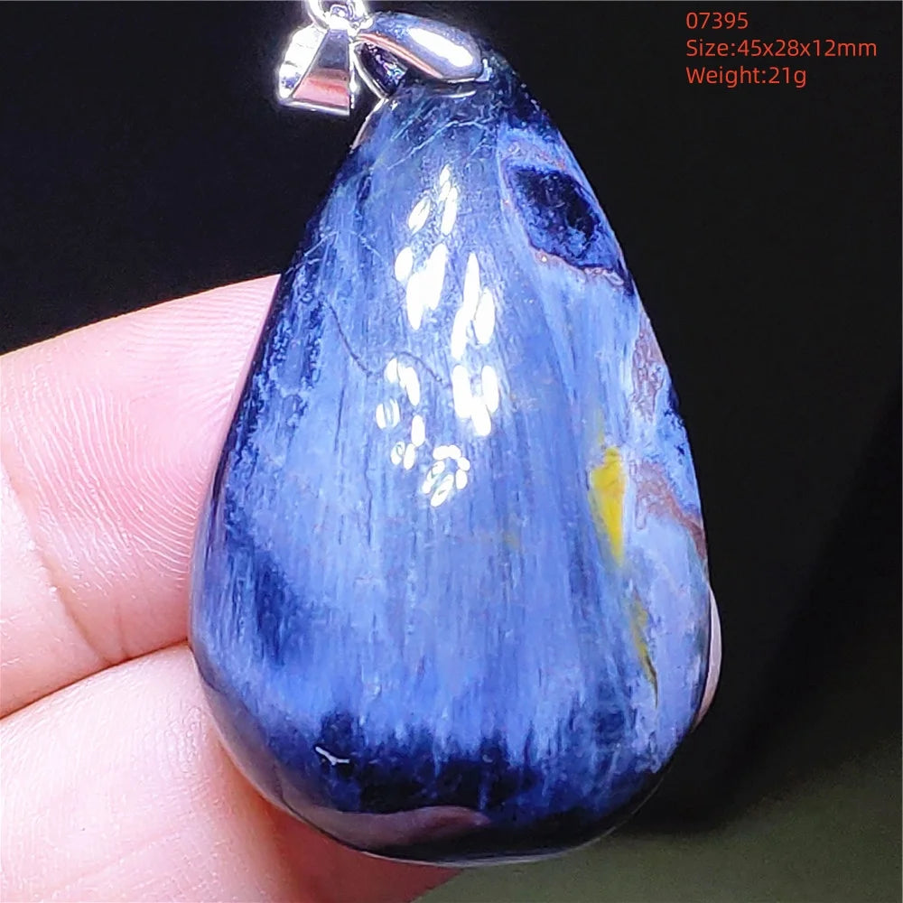Blue Pietersite Pendant-ToShay.org