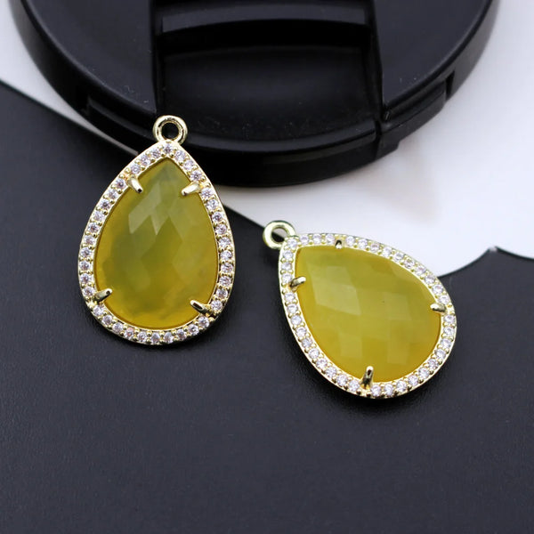 Mixed Crystal Drop Charms-ToShay.org