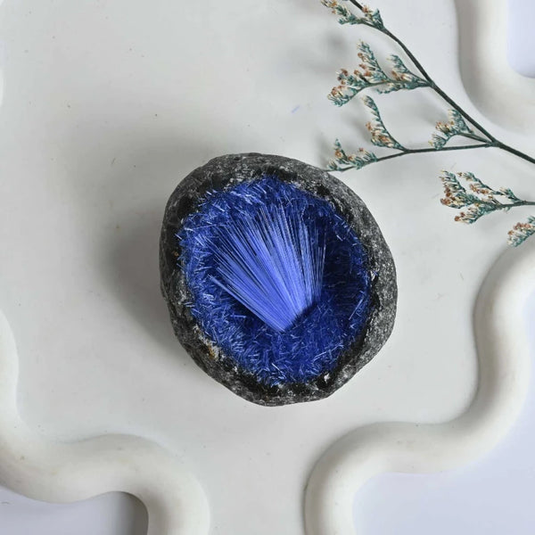 Blue Needle Pyromorphite Rock-ToShay.org