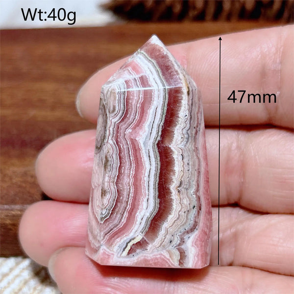 Pink Rhodochrosite Point-ToShay.org