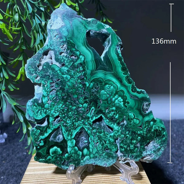 Green Malachite Slice-ToShay.org