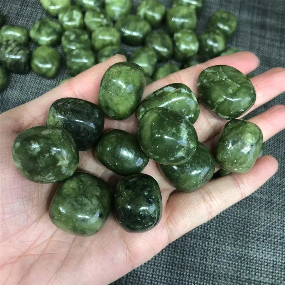 Green Jade Tumbled Stones-ToShay.org