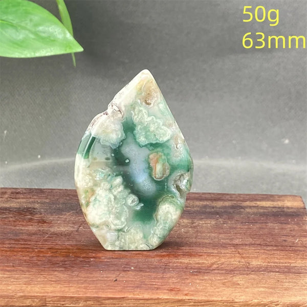 Green Cherry Blossom Agate-ToShay.org