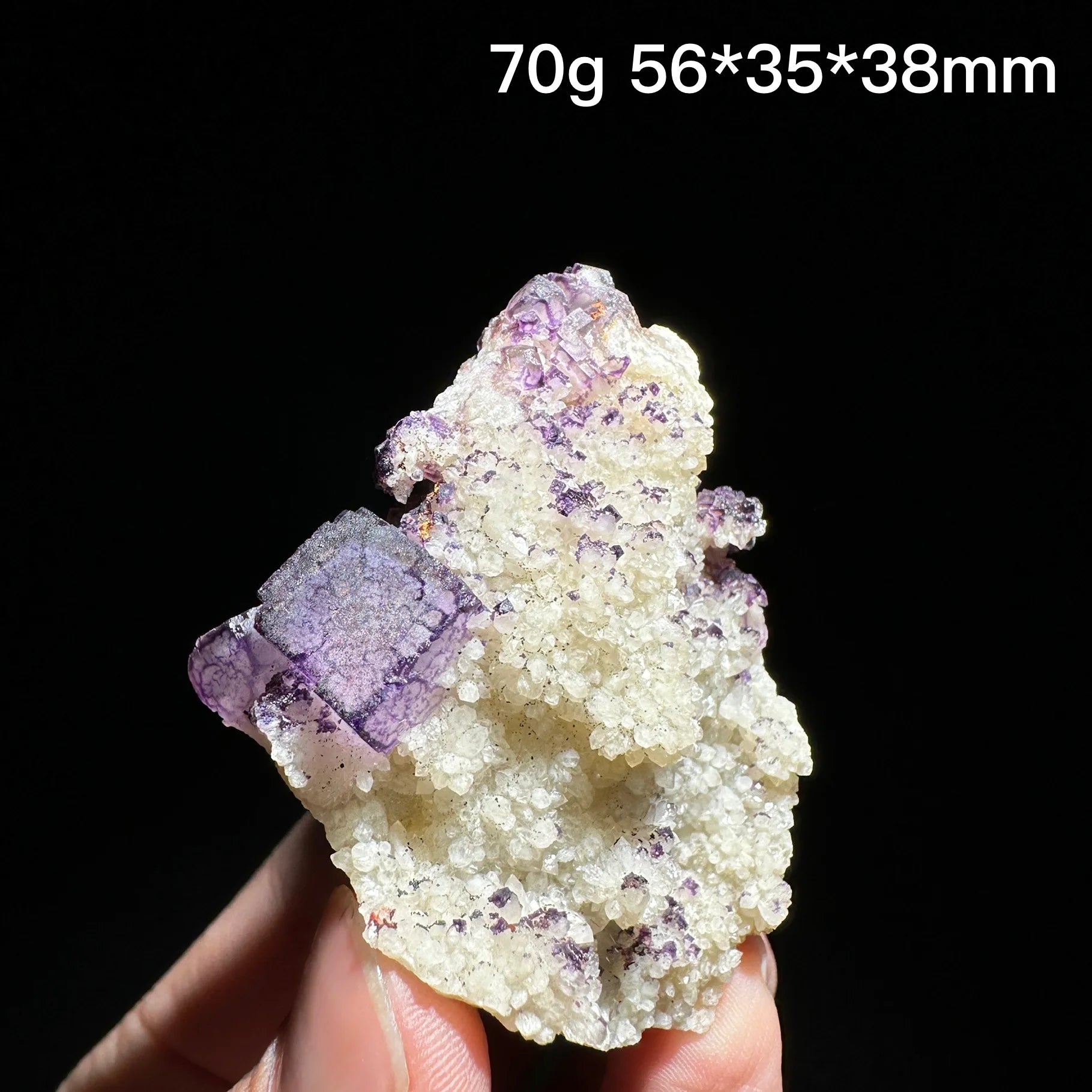 Purple Fluorite Crystal-ToShay.org