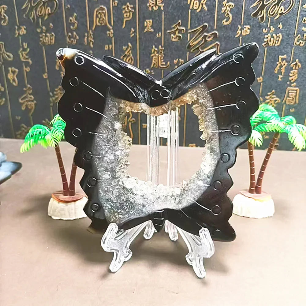 Black Agate Butterfly-ToShay.org
