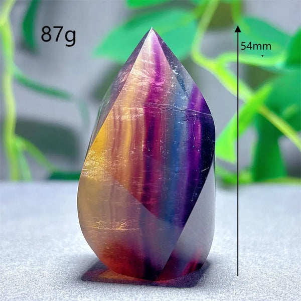 Rainbow Fluorite Flame-ToShay.org