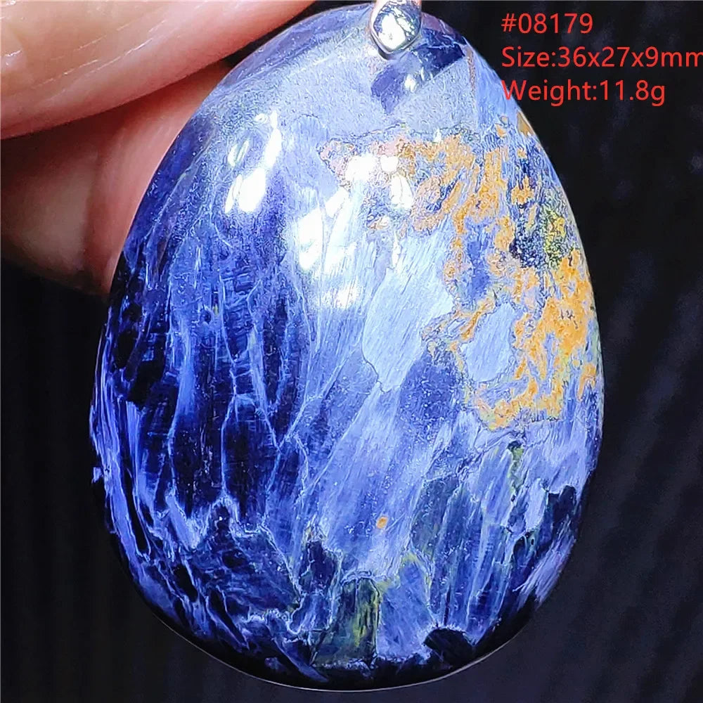 Blue Pietersite Pendant-ToShay.org