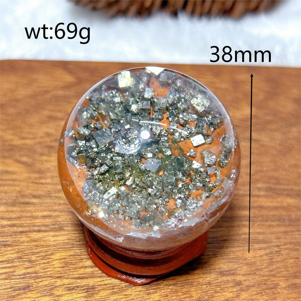 Silver Pyrite Ball-ToShay.org