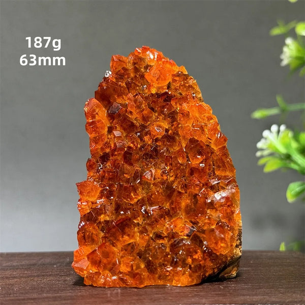 Orange Citrine Cave Cluster-ToShay.org