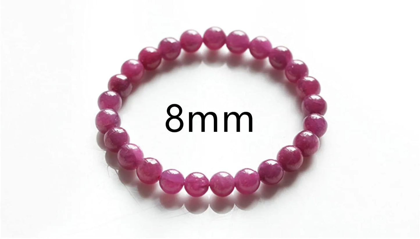 Red Rose Ruby Stone Bracelet-ToShay.org