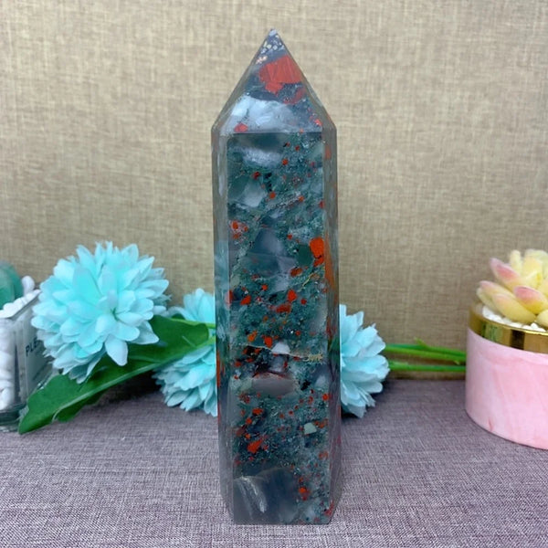 Green Bloodstone Tower-ToShay.org