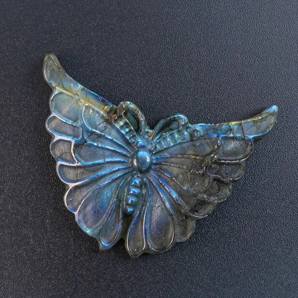 Blue Labradorite Butterfly-ToShay.org