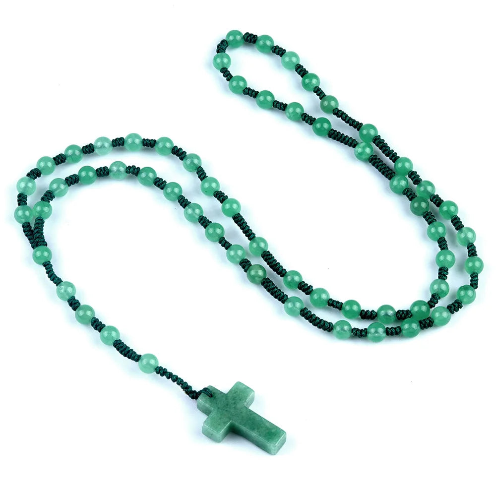 Mixed Crystal Bead Rosary-ToShay.org