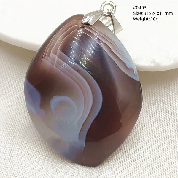 Black Red Agate Pendant-ToShay.org