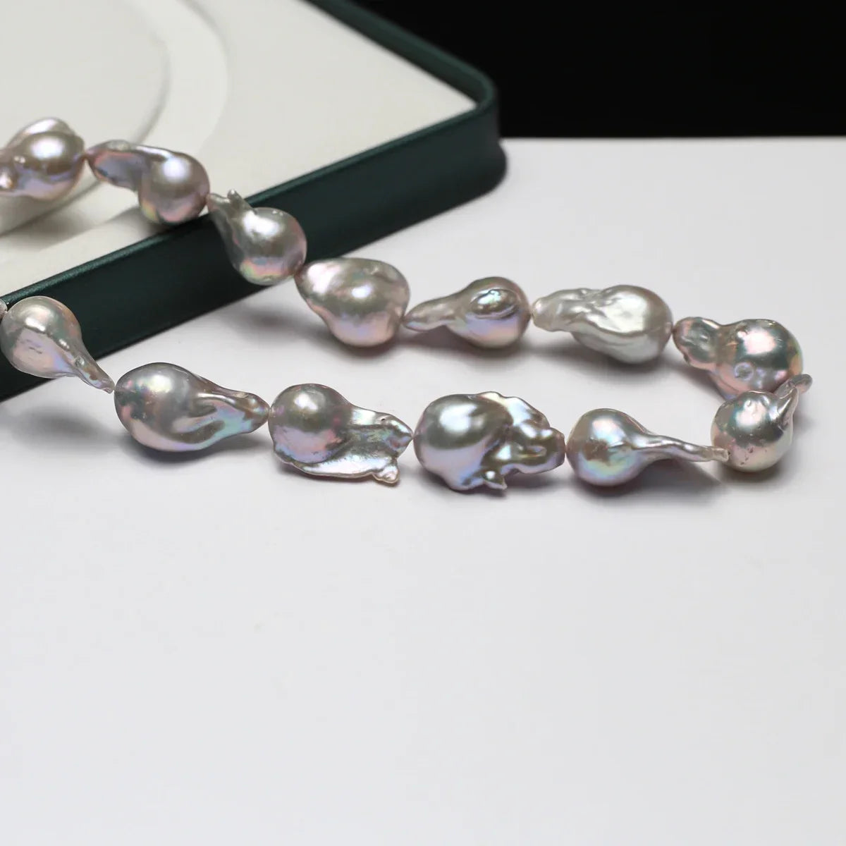 Grey Pearl Baroque Beads-ToShay.org