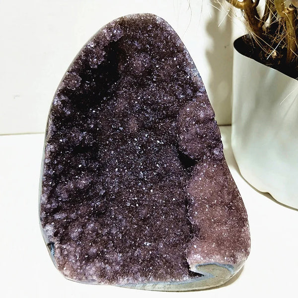 Purple Amethyst Geode Cluster-ToShay.org