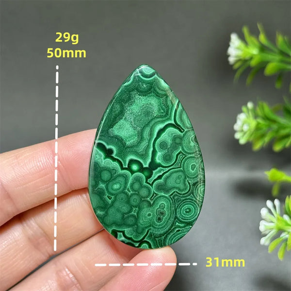 Green Malachite Pendant-ToShay.org