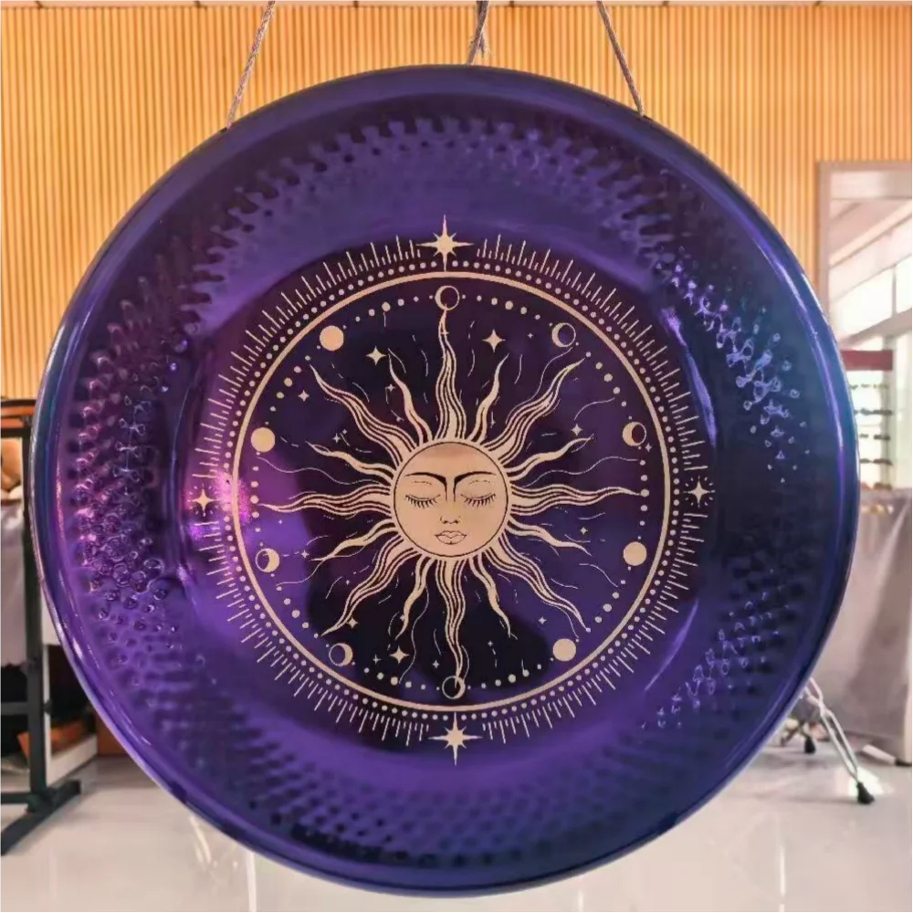 Blue Nickel Sun Gong-ToShay.org
