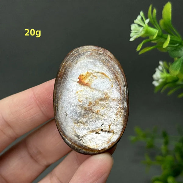 Purple Lepidolite Palm Stone-ToShay.org