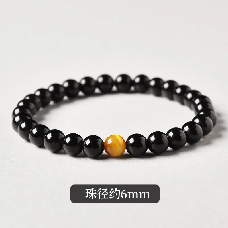 Black Gold Obsidian Bracelet-ToShay.org
