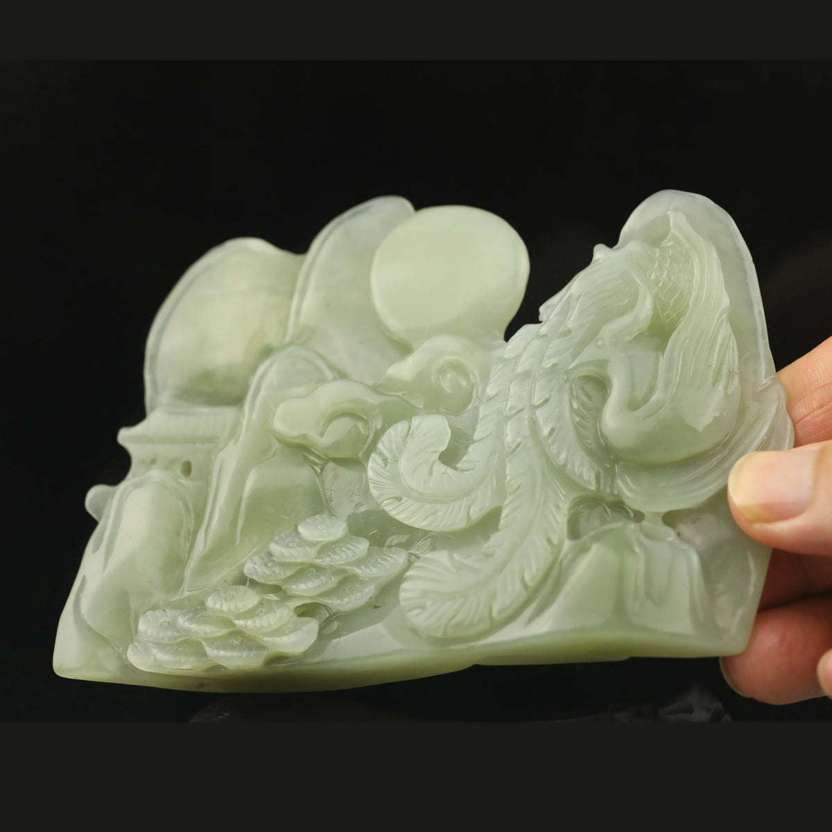 Green Jade Phoenix Landscape-ToShay.org