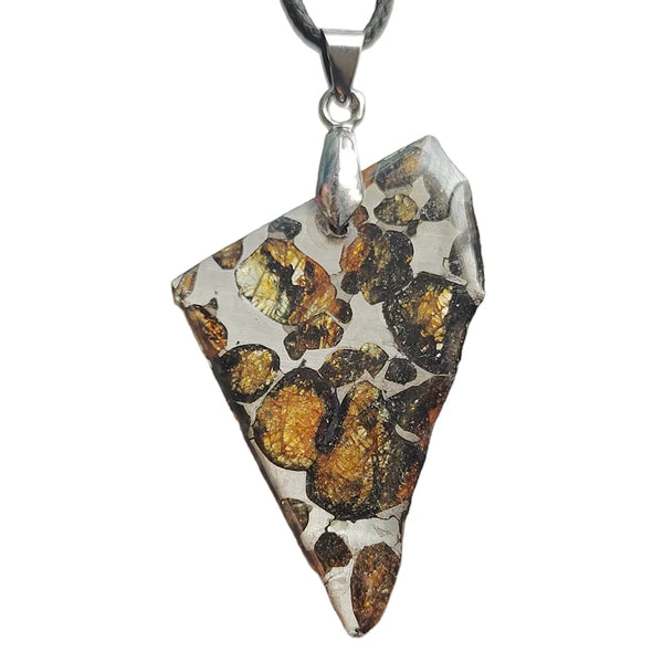 Olive Meteorite Pendant-ToShay.org