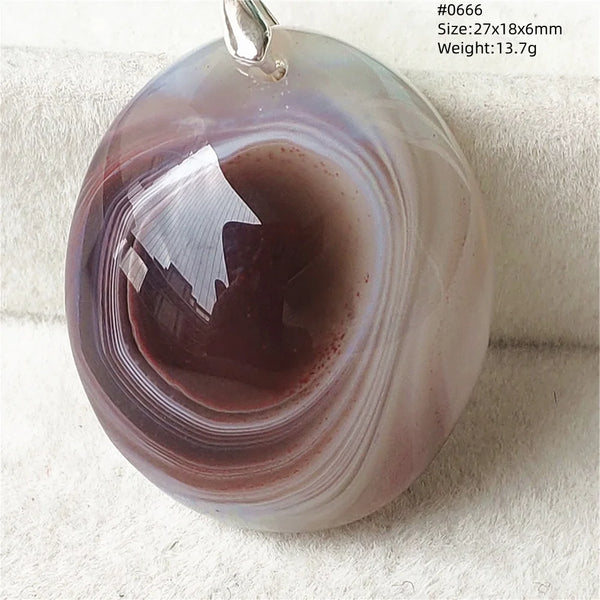 Grey Lace Agate Pendant-ToShay.org
