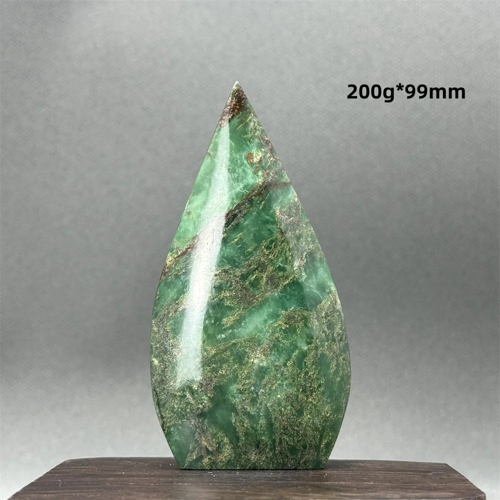 Green Emerald Jasper Torch-ToShay.org