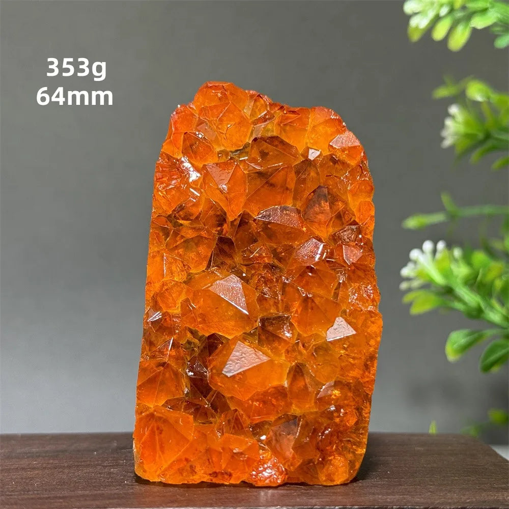 Orange Citrine Mineral Crystal-ToShay.org