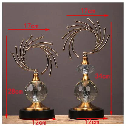 Crystal Glass Bronze Sculpture-ToShay.org