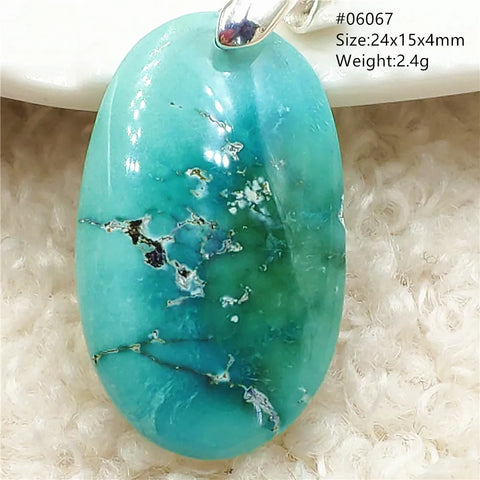 Green Turquoise Pendant-ToShay.org