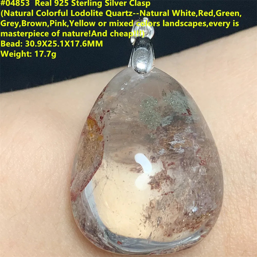 Black Rutilated Quartz Pendants-ToShay.org