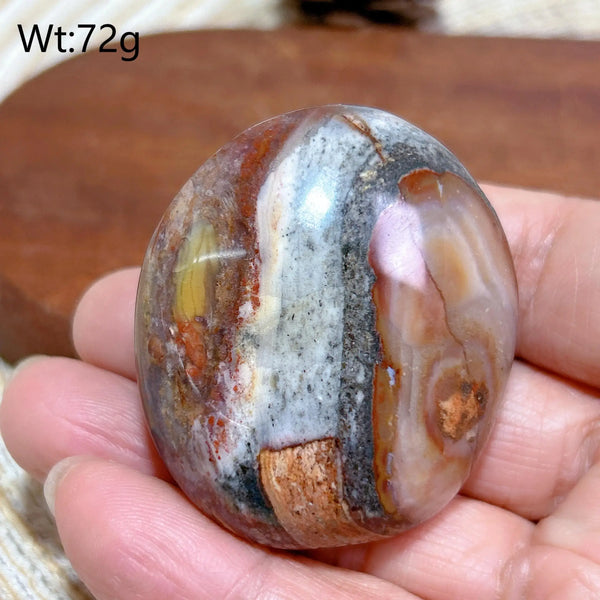Ocean Jasper Palm Stone-ToShay.org