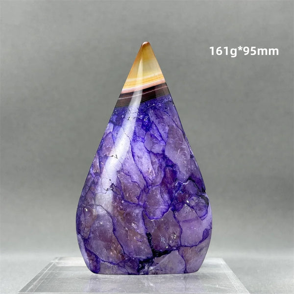 Purple Agate Torch-ToShay.org